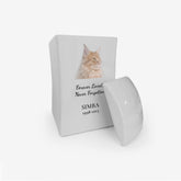 Urna de Cremación para Gato de Porcelana - 1 L